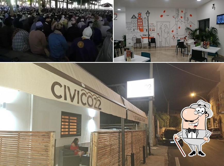 La immagine della esterno e interni di Civico 22
