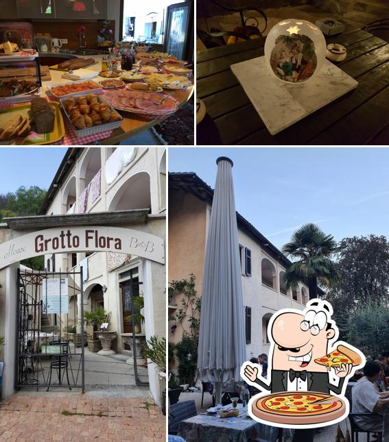 Scegli una pizza a Grotto Flora B&B