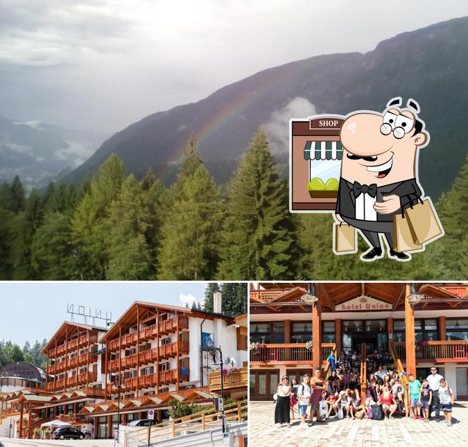 Curiosa tra la parte esterna di Hotel Union