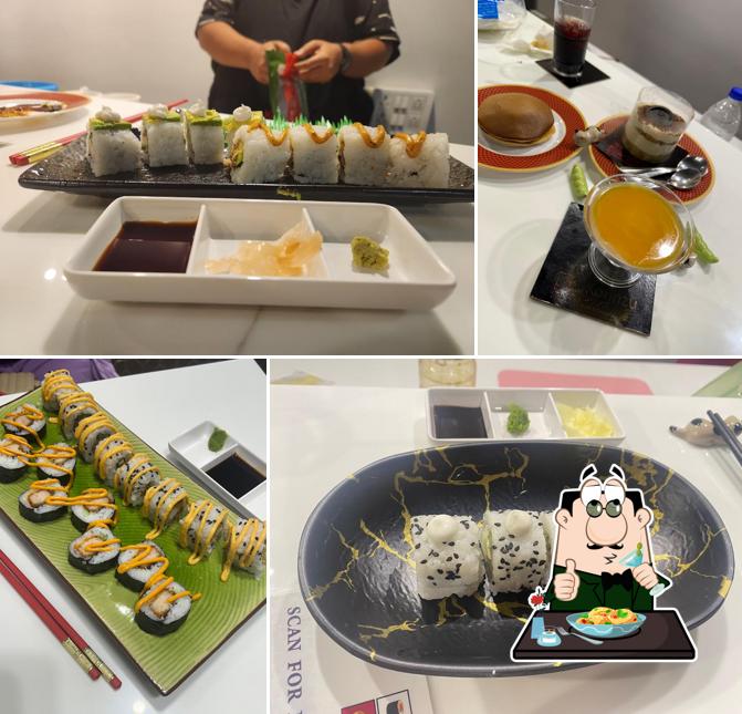 Food at Korinzu - Sushi & Desserts