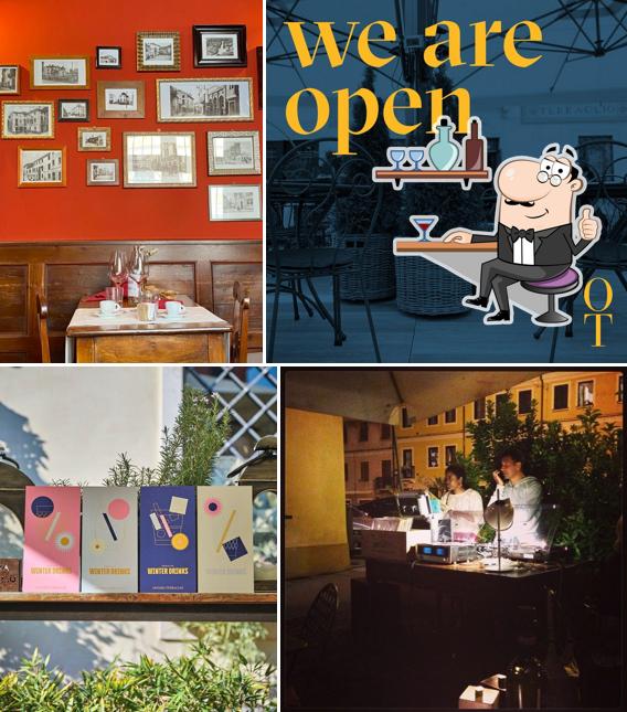 Gli interni di Osteria Terraglio