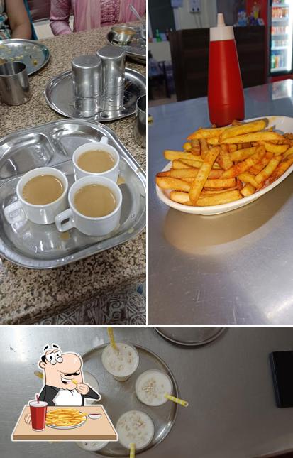 French fries at Swastik upahaar mandir