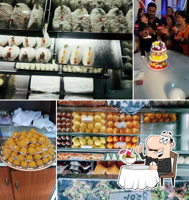 Sweet india hotel offers a selection of sweet dishes