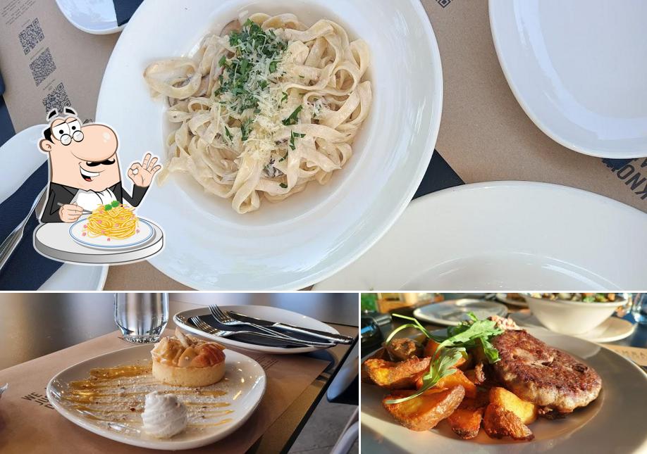 Spaghetti alla carbonara al Restoran Ambar