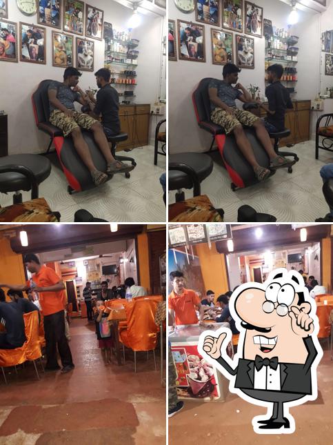 The interior of Rizwan family Restaurant