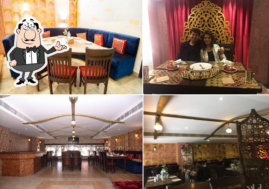 The interior of Shaan-e-Avadh