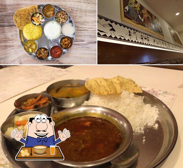 The restaurant's food and interior