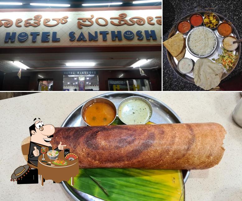 Meals at Udupi Santhosh Hotel