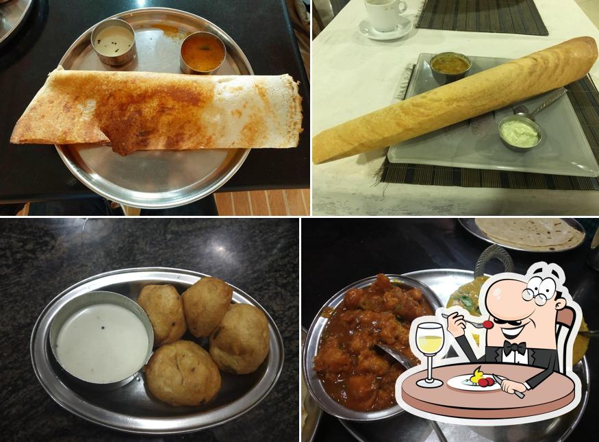 Food at Hotel Udupi Krishna Bhavan