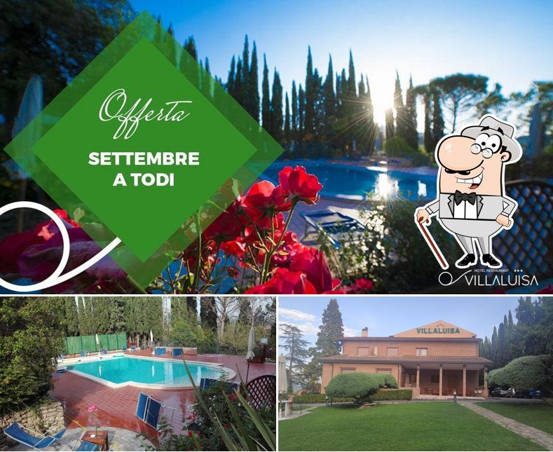 Guarda gli esterni di Villa Luisa