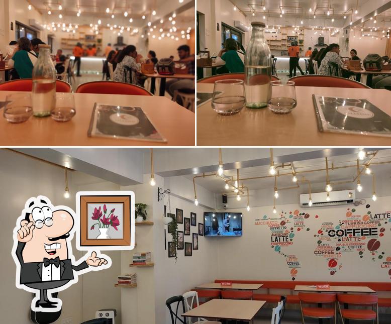 The interior of Celestial Café