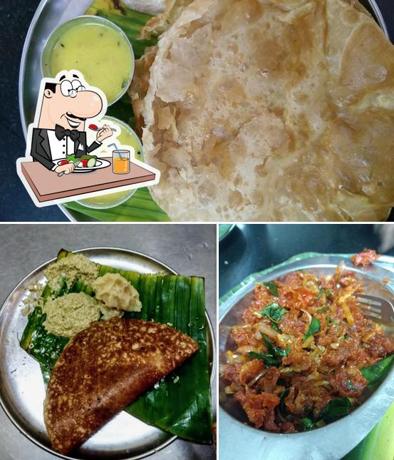 Meals at Hotel Saravana Bhavan