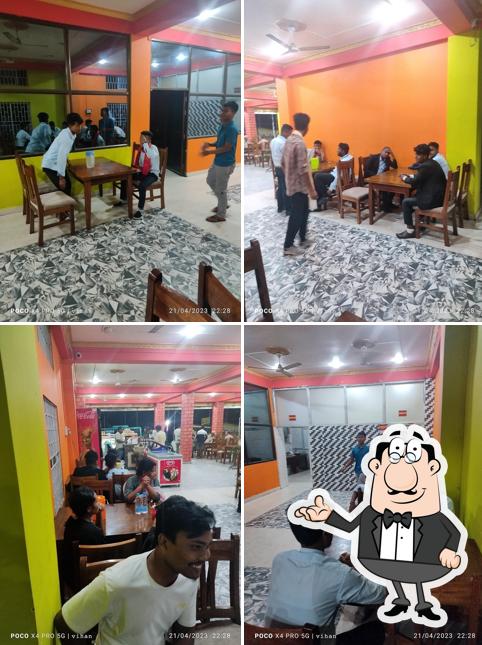 The interior of New Nandita Family Restaurant & Fast food