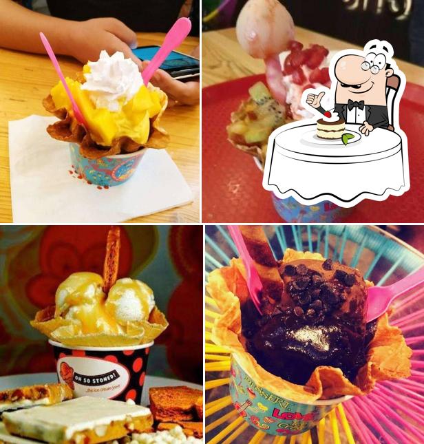 Order one of the sweet dishes