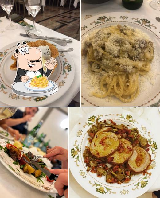 Spaghetti alla carbonara al Nuova Fiorentina