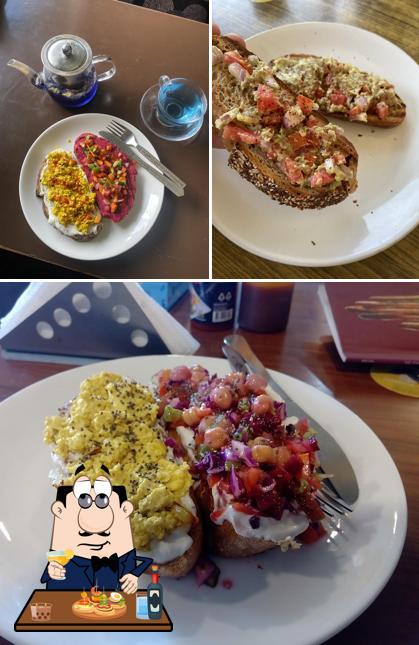 Bruschetta at Dharma Cafe