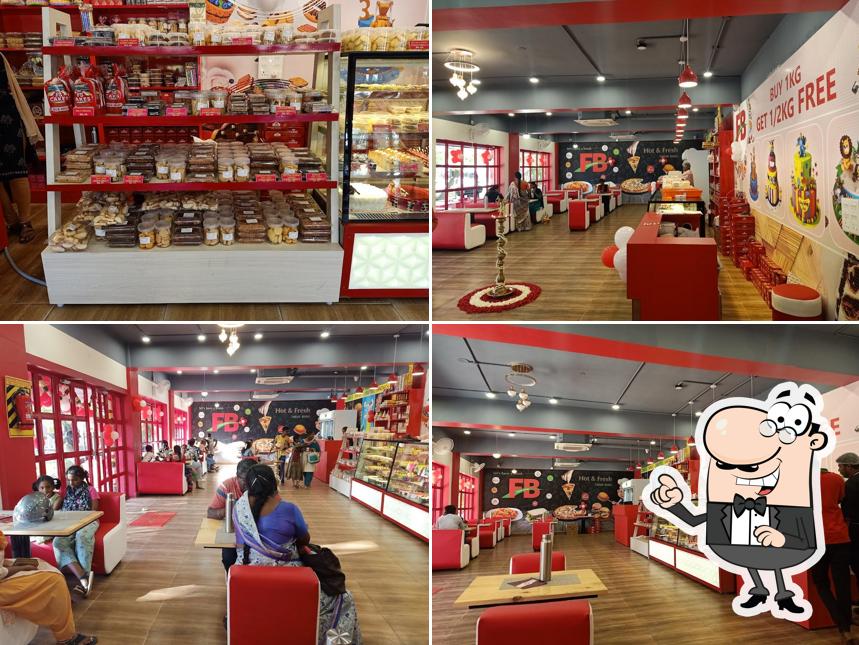 The interior of FB CAKES K.PUDUR