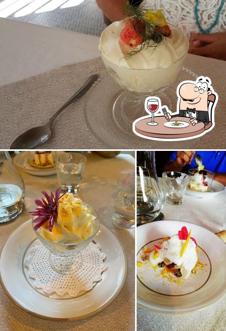Panna cotta al Osteria Zanchetti