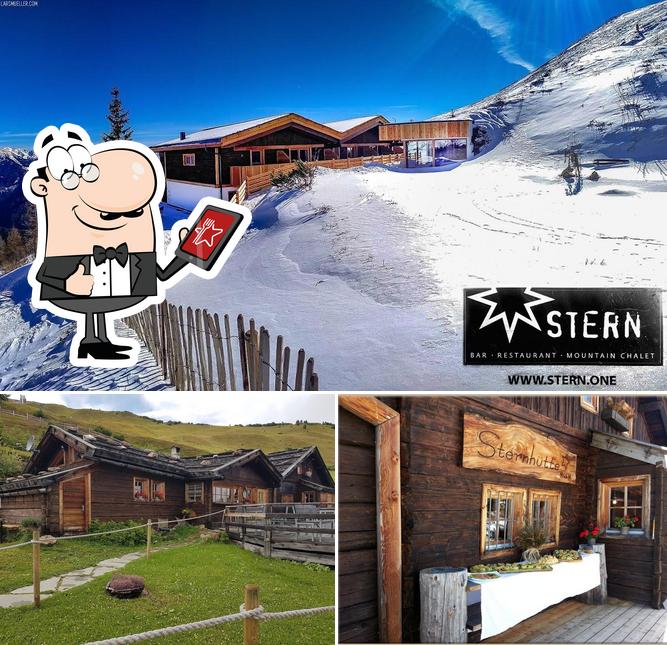Gli esterni di Mountain Chalet Stern