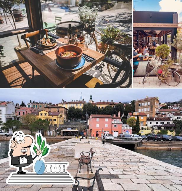 Gli esterni di Trattoria Mandrać