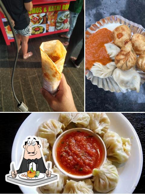 Food at Yummy Momos & Kathi Rolls