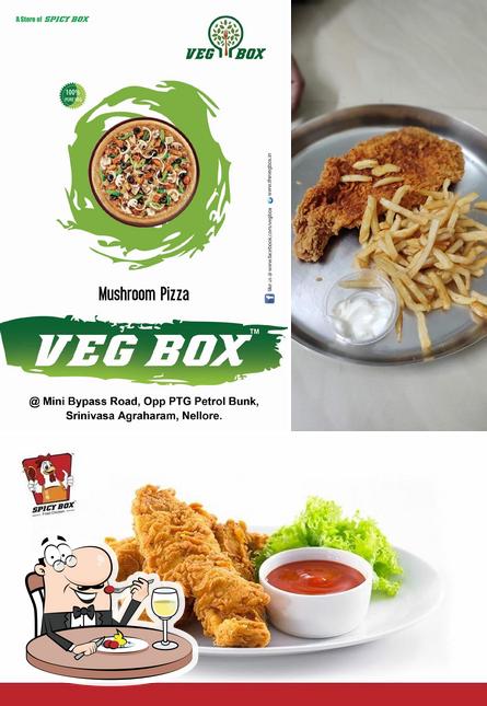 Food at Spicy Box