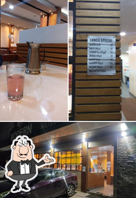 The interior of Modern Restaurant