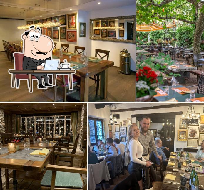 Gli interni di Ristorante Grotto Broggini