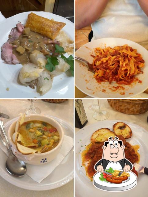 Platti al Trattoria di Cagnano