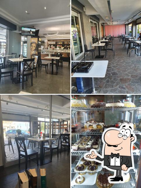 Gli interni di Agorà Caffè