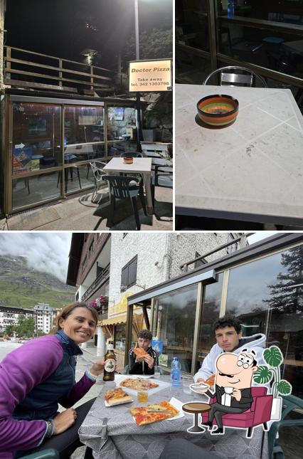 Gli interni di Doctor Pizza