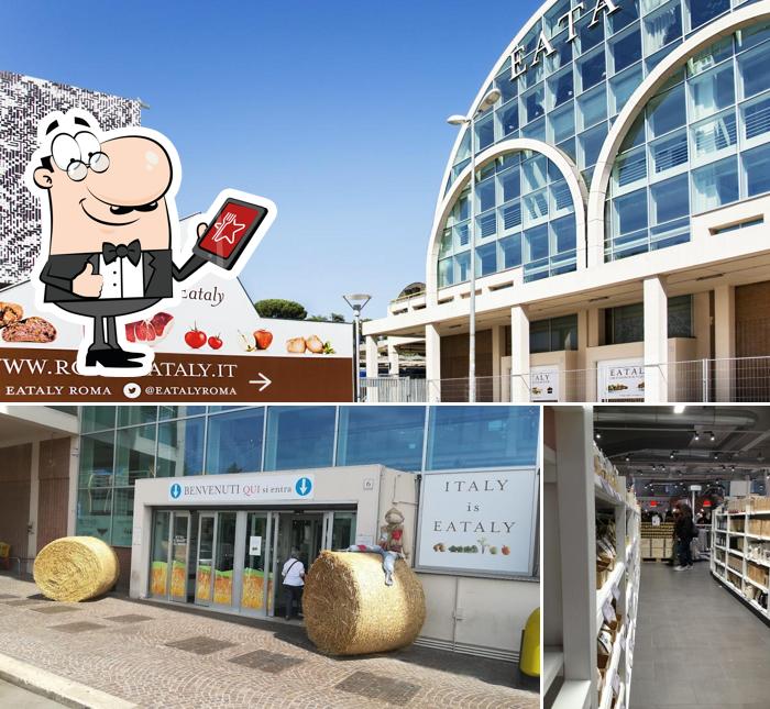 La parte esterna è una caratteristica importante di Eataly