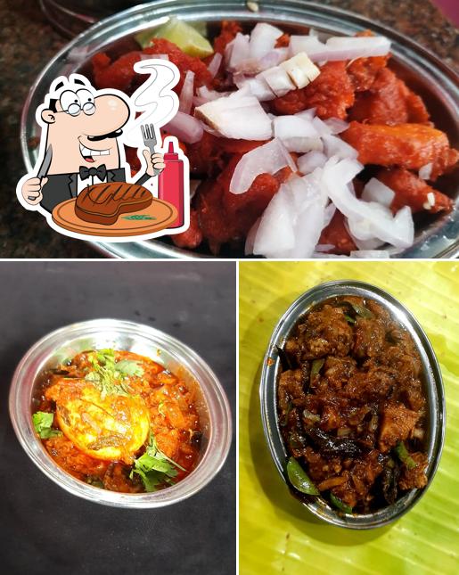 Maha Biriyani provides meat meals