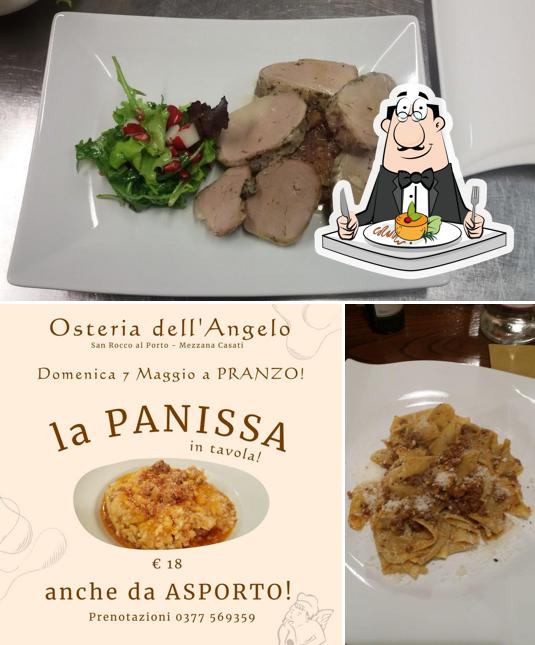 Cibo al Osteria dell'Angelo