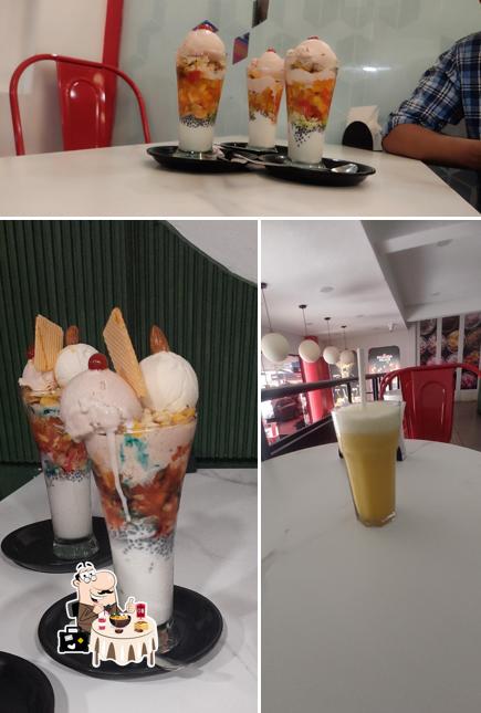 Food at Palooda Palace