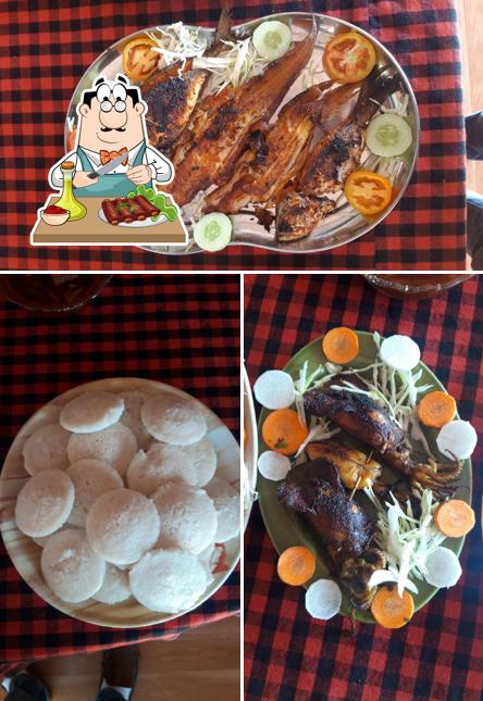 Baby back ribs at Papa's Restaurant