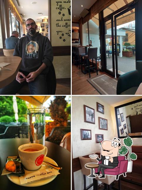 Gli interni di Caffe "Mir" Bar