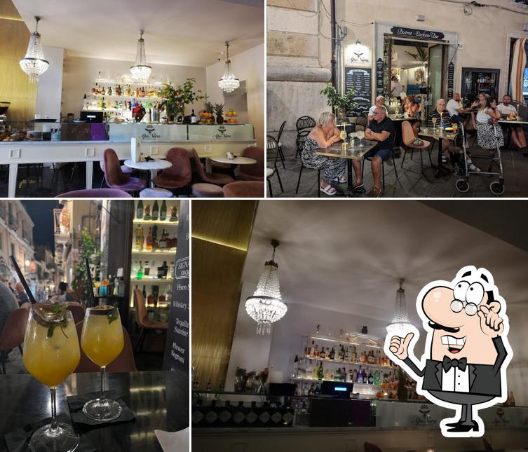 Gli interni di Ape Nera Mixology Gourmet