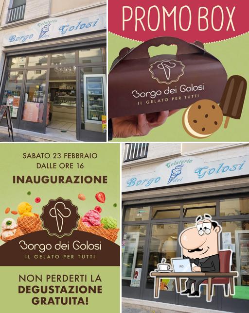 Gli interni di Borgo Dei Golosi