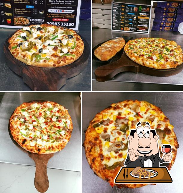 Pick pizza at D Crust Pizzeria