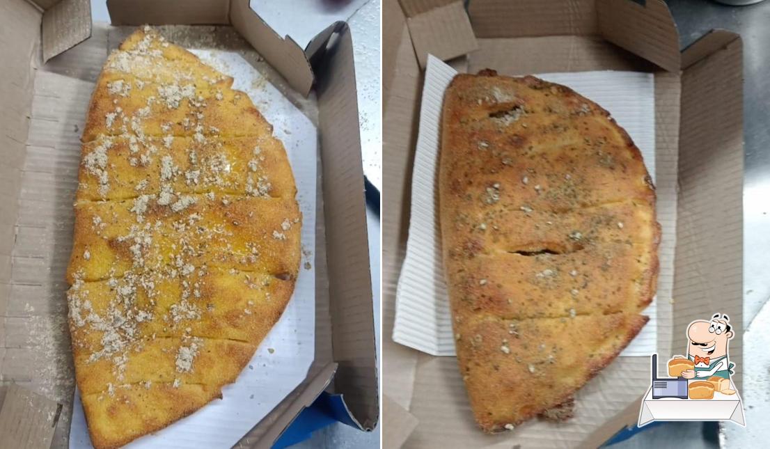 Garlic bread at Pizza