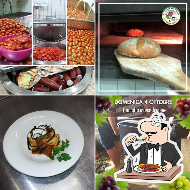 Cibo al Fattoria Riccitelli Valle Nora Vicoli