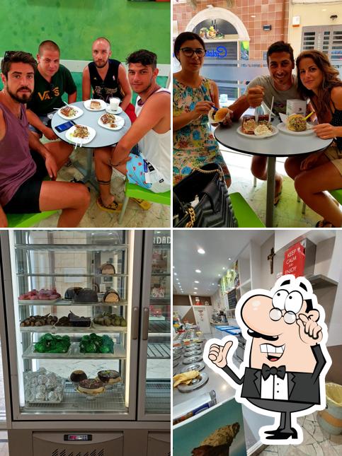 Gli interni di Gelateria del Cassaro