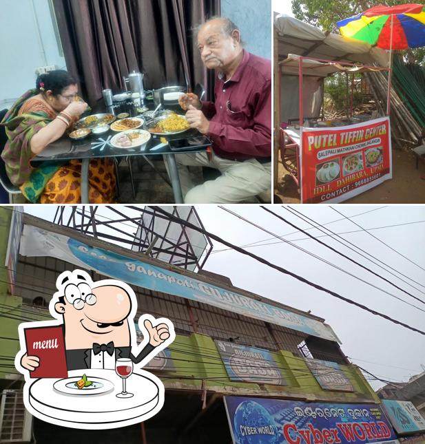 The restaurant's food and exterior