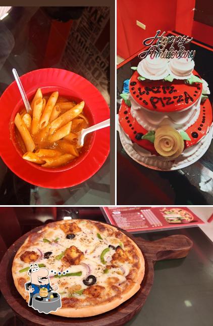 Food at Laziz Pizza Araria