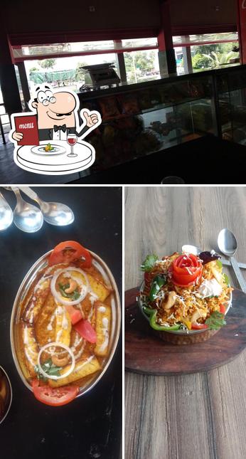 Among different things one can find food and interior at Mayuri Kathiyawadi Dabha