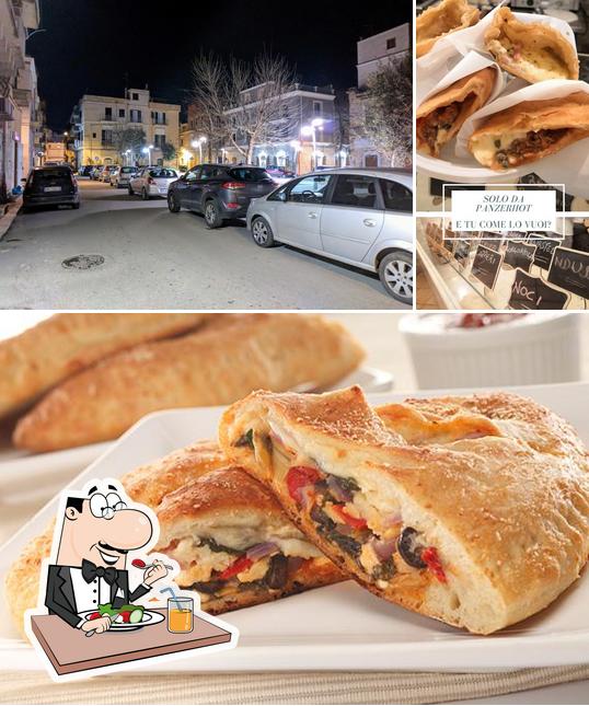 Tra le varie cose da PanzerHot Panzerotteria si possono trovare la cibo e esterno