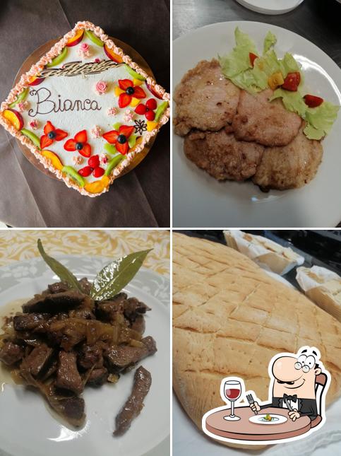 Platti al Trattoria Morosina