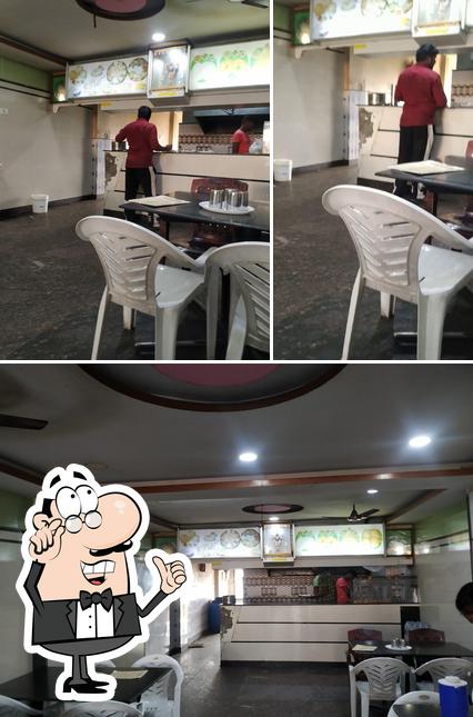 The interior of Udipi Grand Hotel