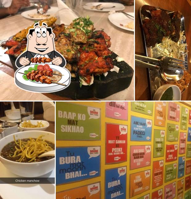 Food at Pouva Deck